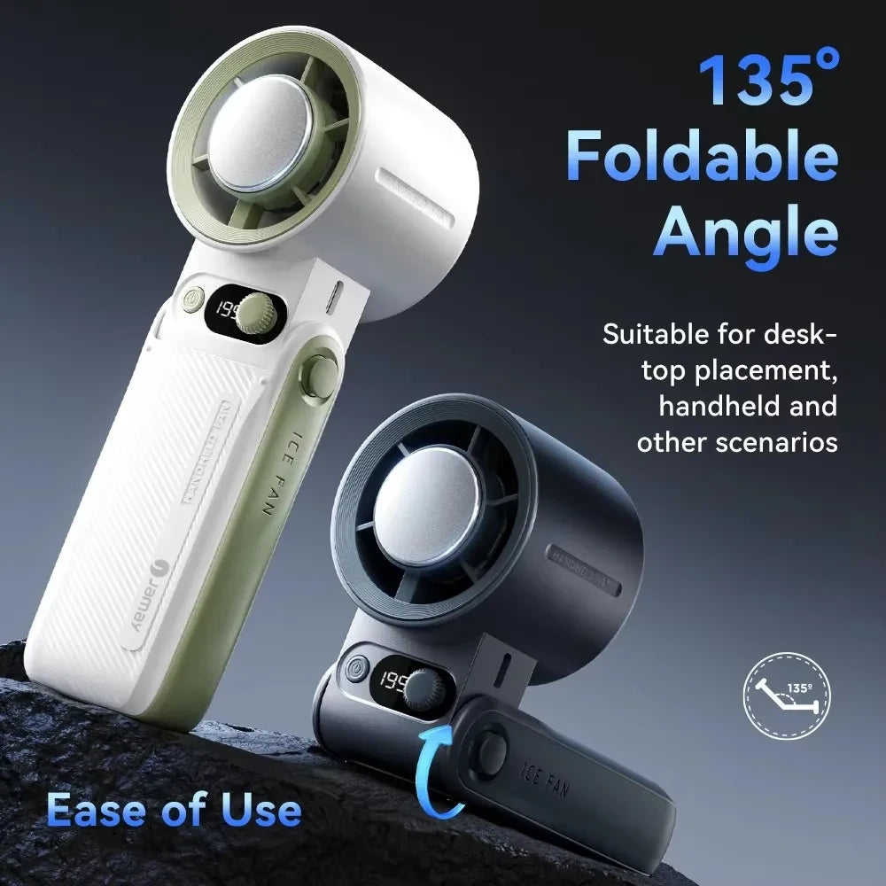 TurboGrip Handheld Foldable Outdoor Fan